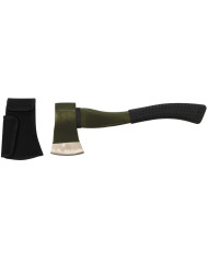 Axe, "Deluxe", medium, fibreglass handle, OD green