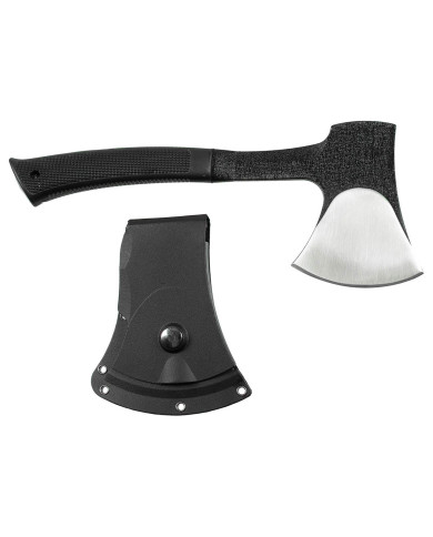 Camping Hatchet, Cast Steel, with rubber handle