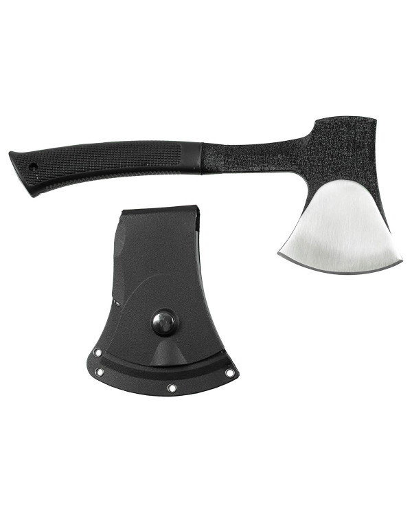 Camping Hatchet, Cast Steel, with rubber handle