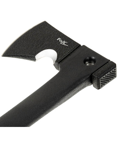 Axe, "Survival", nylon handle, black, sheath