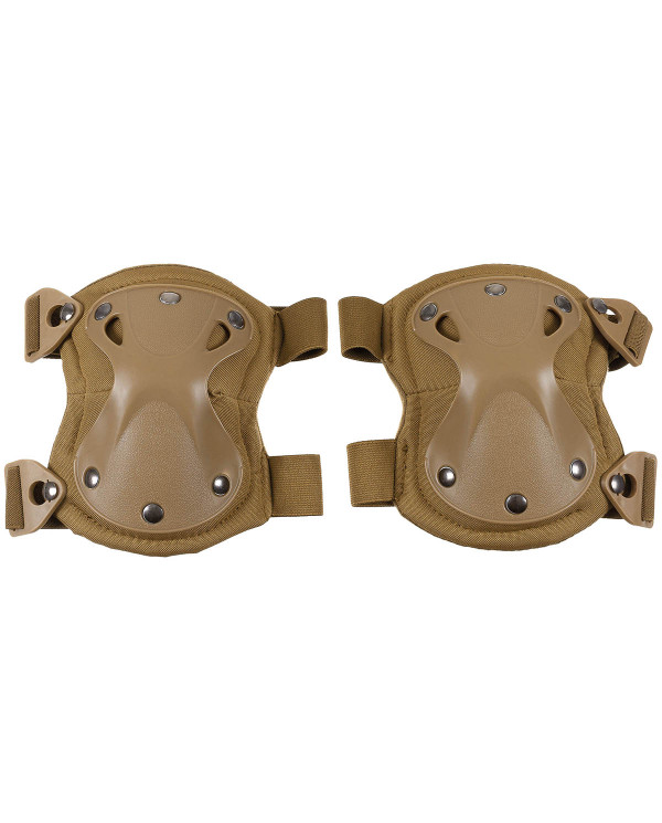 Knee Pads, "Defence", coyote tan