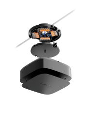 DETECTOR WRL FIREPROTECT 2 AC/HC BLACK 60831 AJAX