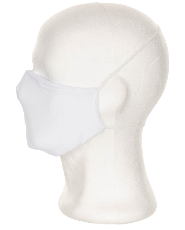 Mask for mouth and nose,  white