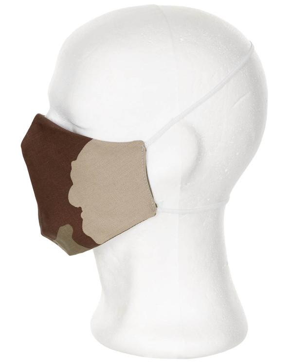 Mask for mouth and nose,  desert camo