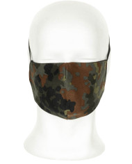 Mask for mouth and nose,  flecktarn