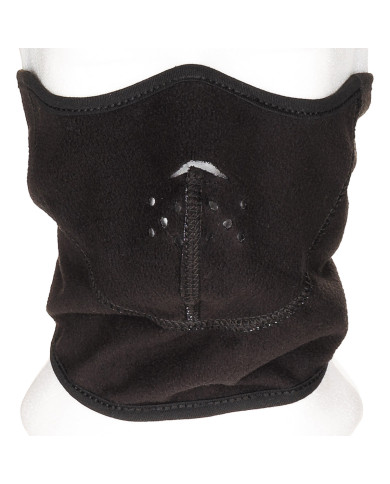 Thermal Face Mask, Fleece, black, windproof, reversible