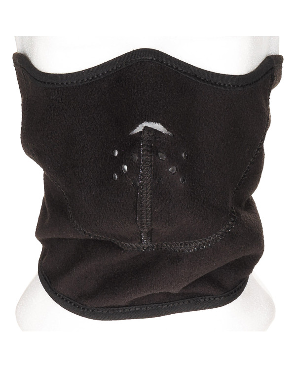 Thermal Face Mask, Fleece, black, windproof, reversible