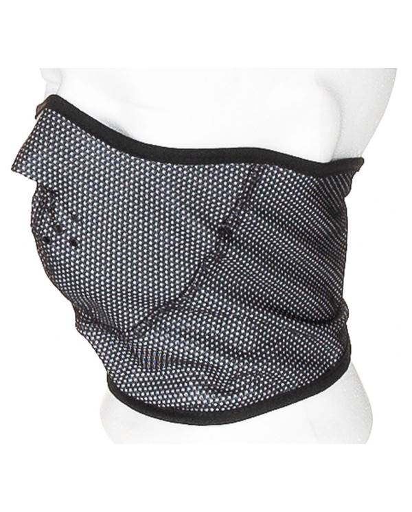 Thermal Face Mask, Fleece, black, windproof, reversible