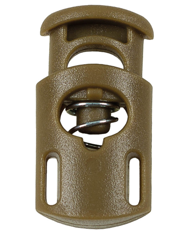 Cord Stopper, coyote tan, 10 pcs./pack