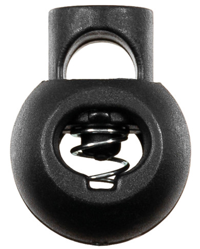 Cord Stopper, black, 10 pcs./pack