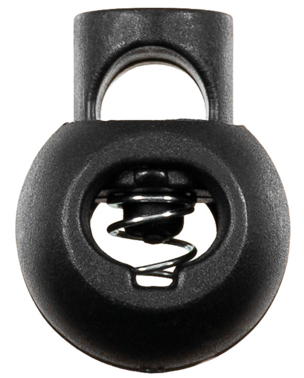 Cord Stopper, black, 10 pcs./pack