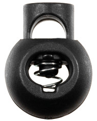 Cord Stopper, black, 10 pcs./pack
