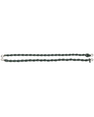 Elastic Straps for Pants, with metal hooks, OD green