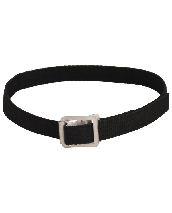 BW Pack Strap, with buckle, black, ca. 60 cm