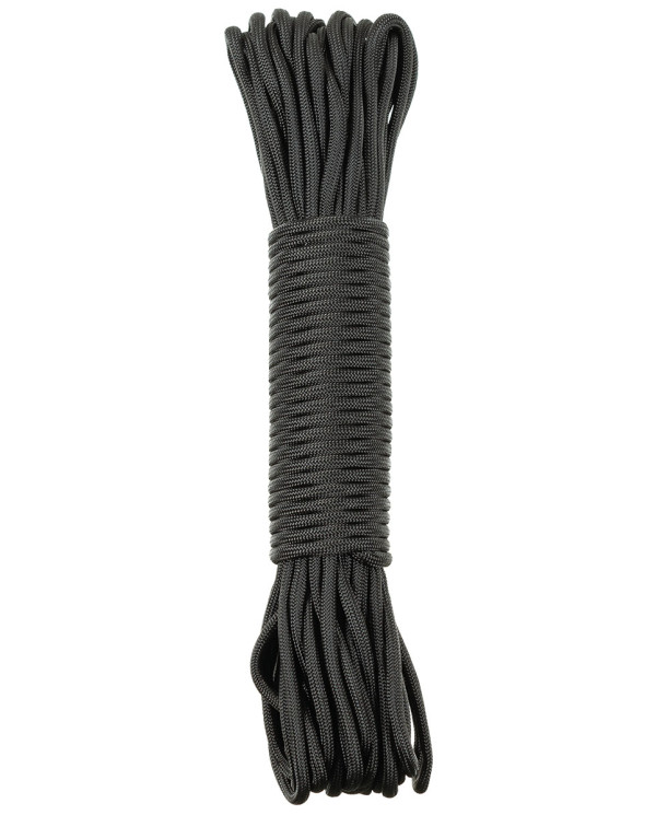 Parachute Cord, black, 100 FT, Nylon