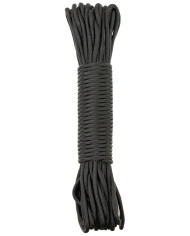 Parachute Cord, black, 100 FT, Nylon