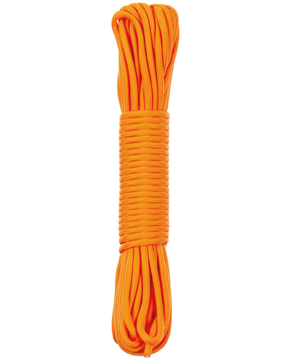 Parachute Cord, orange, 50 FT, Nylon