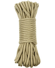 Rope, coyote tan, 7 mm, 15 meters