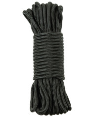 Rope, black, 9 mm, 15 meters