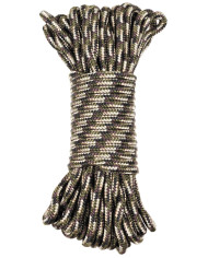 Rope, camo, 9 mm, 15 meters