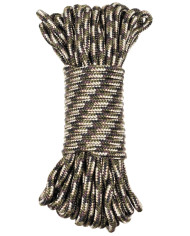 Rope, camo, 7 mm, 15 meters