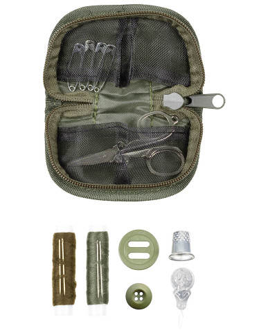 Sewing Kit, with bag, OD green