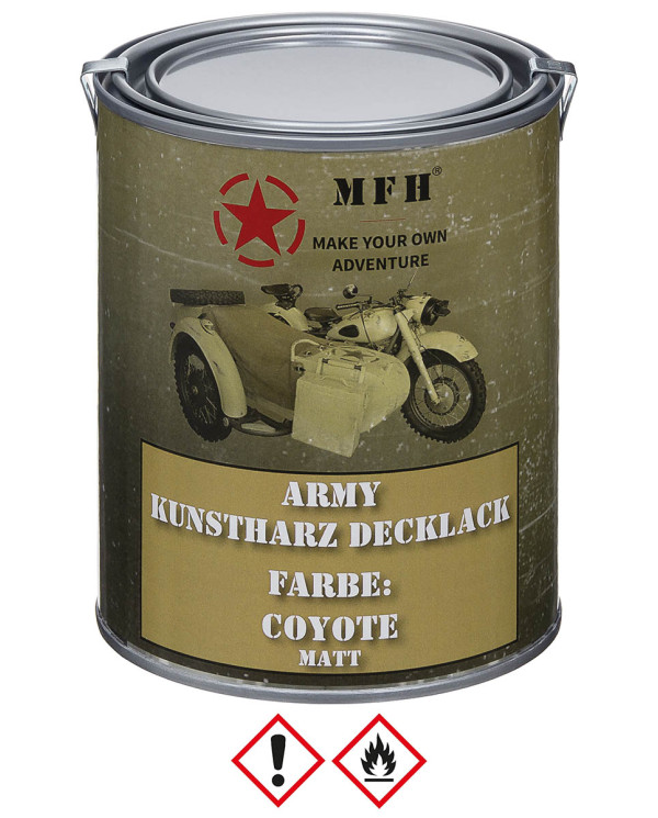 Army Varnish, COYOTE, matt, can, 1 l