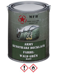 Army Varnish, FOREST GREEN, matt, can, 1 l