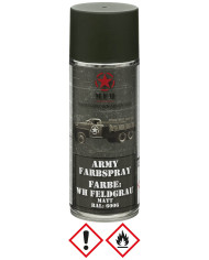 Army Spray Paint, WH FIELD GREY, matt, 400 ml