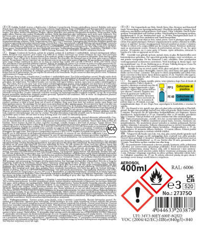 Army Spray Paint, WH FIELD GREY, matt, 400 ml