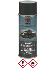 Army Spray Paint, WH TANK GREY, matt, 400 ml