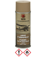 Army Spray Paint, WH DARK YELLOW, matt, 400 ml