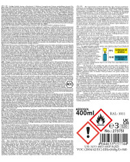 Army Spray Paint, COYOTE, matt, 400 ml