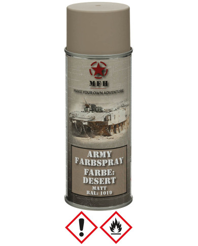 Army Spray Paint, DESERT, matt, 400 ml