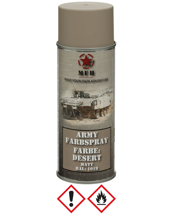Army Spray Paint, DESERT, matt, 400 ml