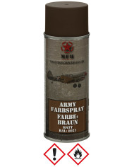 Army Spray Paint, BROWN, matt, 400 ml