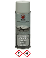 Army Spray Paint, GREY, matt, 400 ml