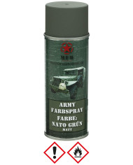 Army Spray Paint, NATO GREEN, matt, 400 ml