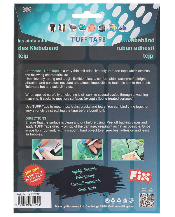 STORMSURE, TUFF Tape, Patch Set, large