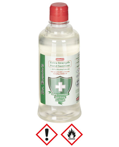 Hand Sanitiser, "BCB", Gel, 500 ml