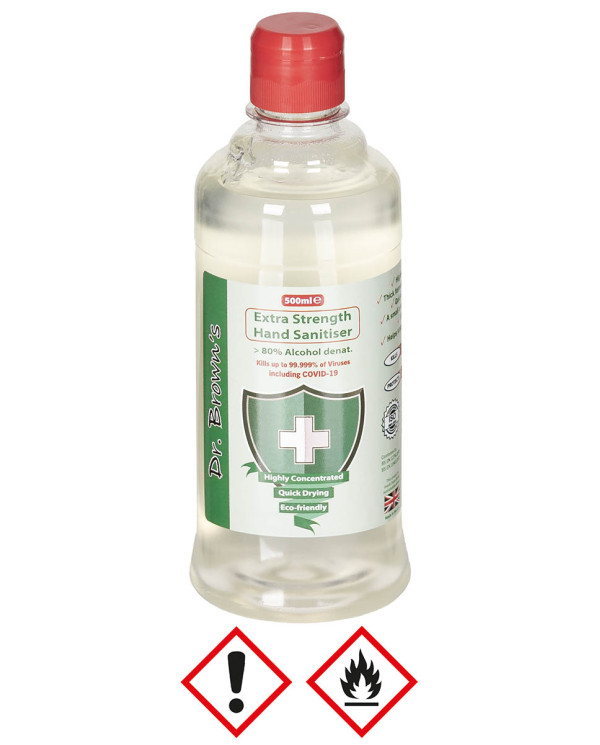 Hand Sanitiser, "BCB", Gel, 500 ml