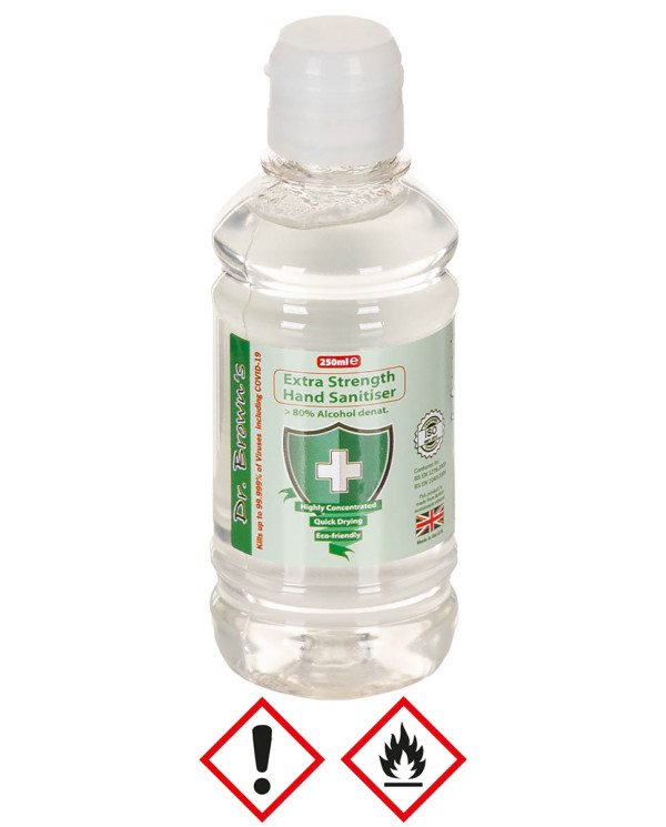 Hand Sanitiser, "BCB", Gel, 250 ml