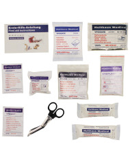 First Aid Filling Assortment, HOLTHAUS, 27-part, DIN 13164