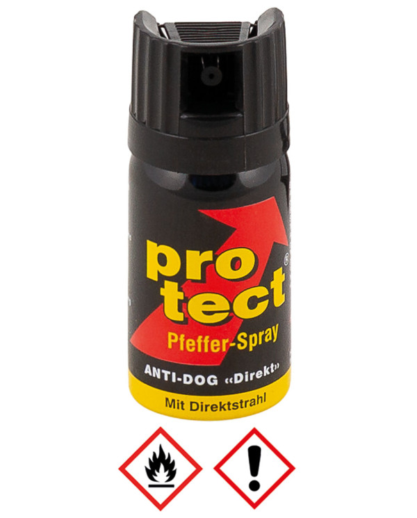 Pepper Spray, direct, 40ml  spray bottle (SALE ONLY IN EU)