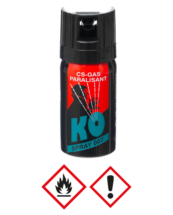 CS Defence Gas, spray bottle, 40 ml (SALE ONLY IN EU)