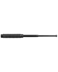 Metal Baton, telescopic, black, short