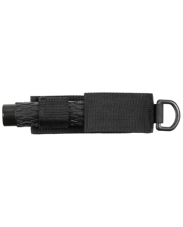 Metal Baton, telescopic, black, short