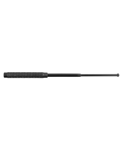 Metal Baton, telescopic, black