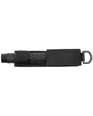 Metal Baton, telescopic, black