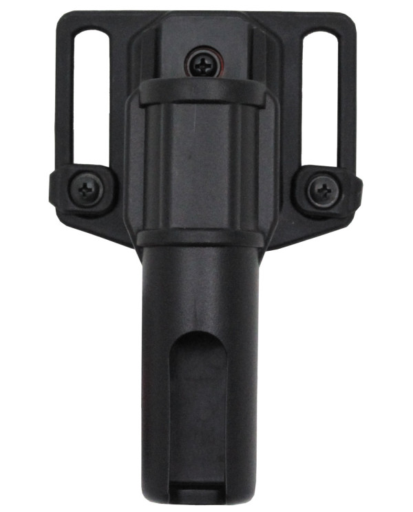 Baton Holder, 12 cm, rotatable, black
